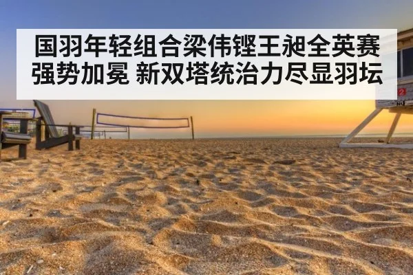国羽年轻组合梁伟铿王昶全英赛强势加冕 新双塔统治力尽显羽坛